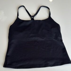 Outdoor voices  Black Strappy Tank Top